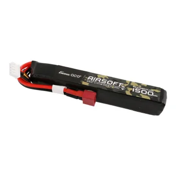 Gens ace 25C 1500mAh 3S1P 11.1V Airsoft Gun LiPo Battery with T Plug (GEA15003S25D)