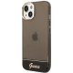 Apple iPhone 14 Plus 6.7\'\' Guess Translucent Case Cover (GUHCP14MHGCOK), Black