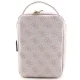 Guess 4G Printed Stripes Accessory Bag-Organizer, Pink