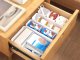 Cutlery, Kitchen Utensils, Tools, Stationery Storage Tray Drawer Modular Organizer, White