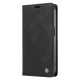 Xiaomi 15 YIKATU Leather Skin-Touch Magnetic Book Cover Case, Black