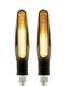Universal Dynamic LED Motorcycle Turn Signals, 2 Pcs