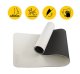 4Fizjo 246 TPE Yoga and Fitness Mat, Non-Slip, 1 cm, Grey/Black