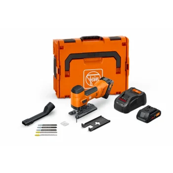Fein F-IRON JIG 26 AS Set Cordless Jigsaw, 18V, 2x 4.0Ah, L-BOXX
