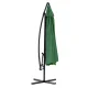 Multigarden XS-UMS021 Cantilever Garden Umbrella, 3m, Green