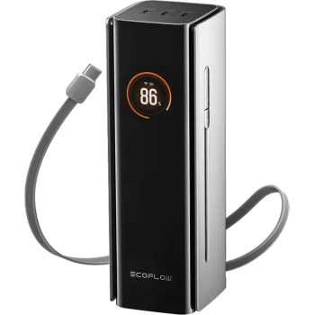 Power Bank EcoFlow RAPID Pro 300W, 27650mAh, 140W Cable, Silver