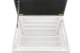 Iso Trade Wooden Pouf with Storage Box, White/Grey