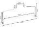Wire Cake Slicer for Sponge Cakes, 2 Steel Wires, Silver