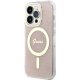Guess iPhone 14 Pro Case 4G MagSafe, Pink