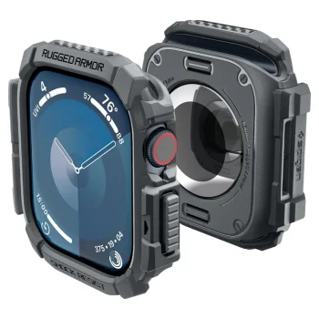 Spigen Rugged Armor Case for Apple Watch 10 (46mm) Gray