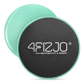 4Fizjo Slide Exercise Gliding Discs, 2 pcs, Green