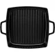 Staub Square Cast Iron Grill Pan 28 cm, Induction, Matt Black