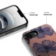 Tech-Protect Lamano MagSafe Case for iPhone 16e / 17e - Brown/Purple