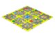 Iplay Kids Foam Puzzle Play Mat City, 9 Pieces, 90.5x90.5 cm