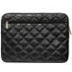 Guess Quilted 4G Laptop Sleeve for 16\", Black