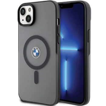 BMW iPhone 14 Plus / 15 Plus Case Signature MagSafe, Black
