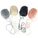Yarn Set for Knitting and Crocheting, 4x50g, 60m