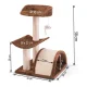 Pethaus Cat House, Tree, Scratching Post, 58 cm