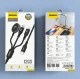 Dudao A12Max+ 3in1 Charging Cable USB-C / Lightning / Apple Watch 1.2m, PD 100W
