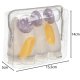 Trizand 00024337 Travel Toiletry Bag with Bottles, Transparent