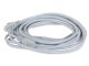 Cat5e LAN Ethernet kabelis ar RJ45 konektoriem 5 m pelēks