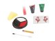 Vampire Dracula face makeup set with fake blood for Halloween