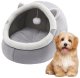 Pet Bed Sofa Mattress Mat Cushion Nest Sleeping Place for Cat Dog - 27x31cm, Gray