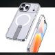 Hybrid Armor X Phone Case Cover iPhone 17 Pro with Stand, Compatible with MagSafe - Transparent