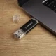 USB Flash Drive Intenso Twist 128GB USB 3.2 USB-C & USB-A, Anthracite