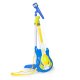 Multistore Kids Electric Guitar with Microphone and Stand, Blue
