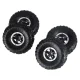 RC Rock Crawler 4x4 LHC012 2-in-1 Remote Control Car, Black