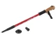 Nordic Walking Trekking Pole with Cork Handle, Red (1 Pc.)