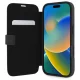 Mercedes iPhone 16 Pro Max Case MB Waves Leather, Black