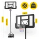 4Fizjo Falcon Shooter Freestanding Basketball Hoop, Adjustable