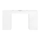 Activeshop 324 Manicure Desk with Cassette Dust Collector, White
