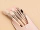 Professional 8-Piece Makeup Brush Set with Cosmetic Case