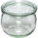 Weck Tulip Glass Preserving Jars 580 ml, Set of 6