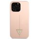 Guess iPhone 13 Case Silicone Triangle Pink