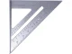 Aluminum Carpenter\'s Speed Square 180mm Triangle Ruler