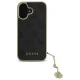 Guess iPhone 16 Case 4G Charms Collection, Black