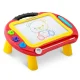 Ricokids 2-in-1 Magnetic Drawing Board and Doodle Table for Toddlers, red
