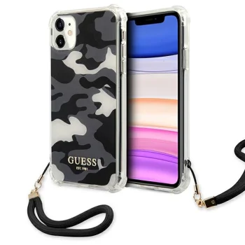 Guess Camo Collection Case for Apple iPhone 11 Black
