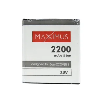 Maxximus Battery for Samsung Xcover 3, 2200 mAh, Li-Ion (EB-BG388BBE)
