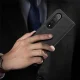 Samsung Galaxy Z Fold 3 5G (SM-F926B/DS) X-LEVEL Bojue-3 Anti-Scratch Leather+TPU+PC Phone Cover Cover, Black