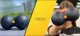 4Fizjo 58 EPP Double Massage Ball 8 cm, Black/Blue