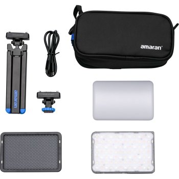 Amaran Ace 25c Kit RGBWW LED Video Light, Silver