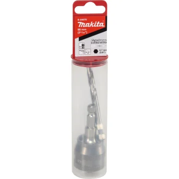 Makita EZYCHANGE Adapter with HSS-G Centering Drill Bit E-04070