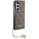 Guess Samsung Galaxy Z Fold 5 Case 4G Charm, Brown