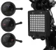 Bicycle LED Light with Turn Signal and Laser
