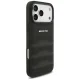 Mercedes AMG Leather Debossed Lines Case for iPhone 18 Pro Max / 17 Pro Max - Black